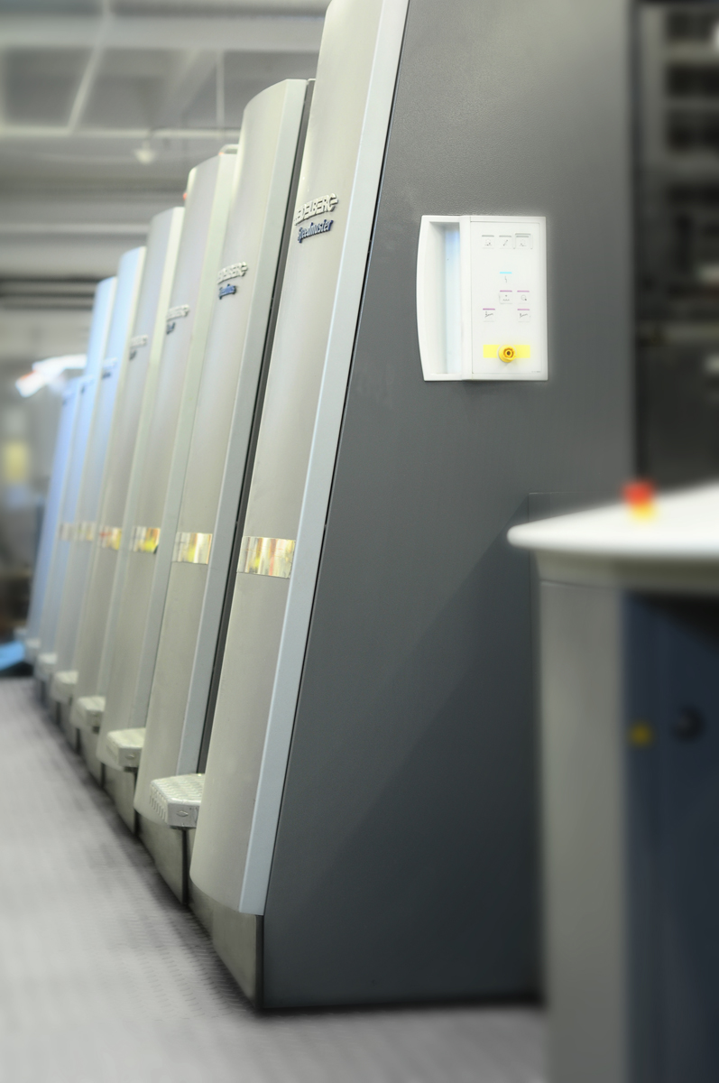 Sheet-fed offset printing machines